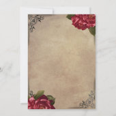 Sneeuwwitje Magische Spiegel Sprookje Kaart (Achterkant)