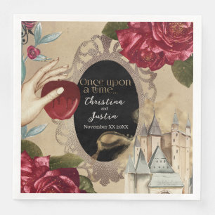 Sneeuwwitje Magische Spiegel Sprookje Servet