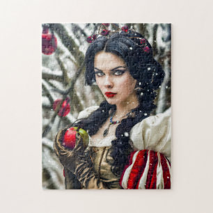 Sneeuwwitje met de vergiftigde appel legpuzzel