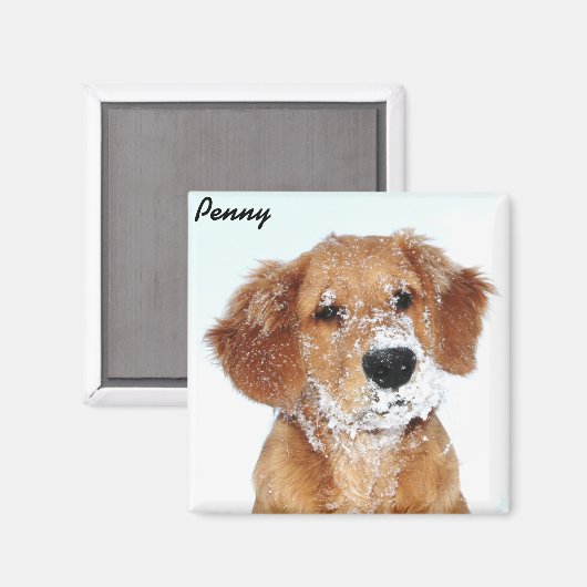 Sneeuwwitje met Penny Magnet (Voorkant / Achterkant)