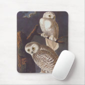 Sneeuwwitje op een donkere enge nacht Audubon Muismat (Met muis)