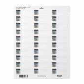 Sneeuwwitje Paardrijden Etiket (Full Sheet)