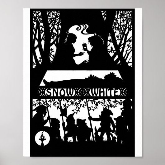 Sneeuwwitje poster (Voorkant)
