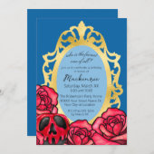 Sneeuwwitje spiegel en gifappel kaart (Voorkant / Achterkant)