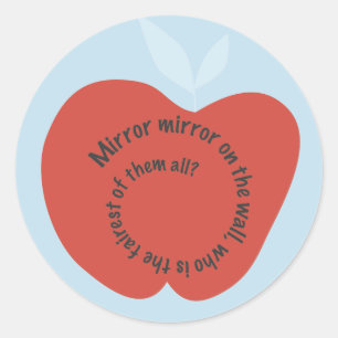 Sneeuwwitje Sprookje Bat Mitzvah Sticker Seal