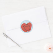 Sneeuwwitje Sprookje Bat Mitzvah Sticker Seal (Envelop)
