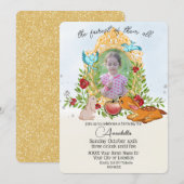 Sneeuwwitje Sprookje Magische Spiegel Custom Foto Kaart (Voorkant / Achterkant)