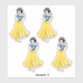 Sneeuwwitje Sticker (Vel)