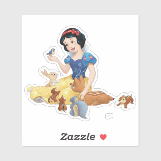 Sneeuwwitje Sticker (Vel)