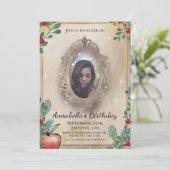 Sneeuwwitje — Tale Magic Mirror foto Kaart (Staand voorkant)