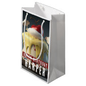 Sneeuwwitje thema verjaardag klein cadeauzakje (Voorkant Gekanteld)