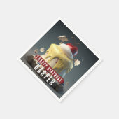 Sneeuwwitje thema verjaardagstaart papier servet (Hoek)