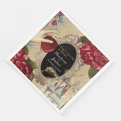 Sneeuwwitje Tover Spiegel Sprookje Servet (Hoek)