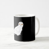 Sneeuwwitje Uil Witte Hooter Vogel van de Nacht Koffiemok (Voorkant rechts)