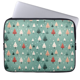Sneeuwwitje Winter Forest laptophoes Laptop Sleeve