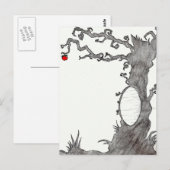 Sneeuwwitje's magische boom briefkaart (Voorkant / Achterkant)