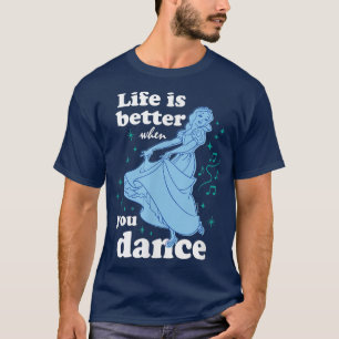 Sneeuwwitleven is beter als je danst t-shirt