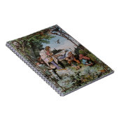 Sneeuwwitloopt door de prins af notitieboek (Rechterzijde)