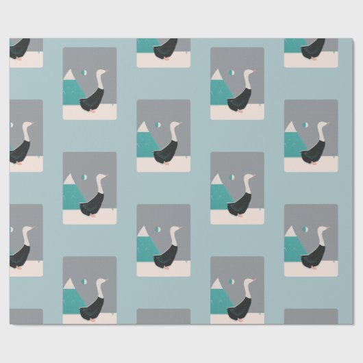 Sneeuwwitpakpapier Cadeaupapier (Vlak)