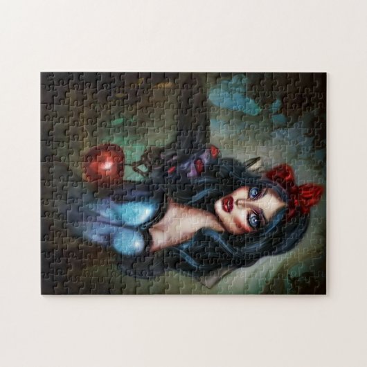 Sneeuwwitpuzzle Legpuzzel (Horizontaal)