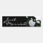 Sneeuwwitroze - Bumpersticker (Voorkant)