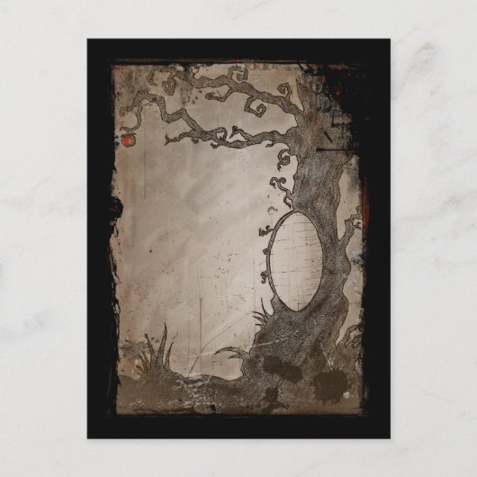 Sneeuwwitspiegel Briefkaart (Voorkant)