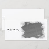 Sneeuwwitte Feestdagen! Feestdagenkaart (Voorkant / Achterkant)