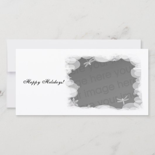 Sneeuwwitte Feestdagen! Feestdagenkaart (Voorkant)