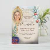 Sneeuwwitteboekpartij Kaart (Staand voorkant)