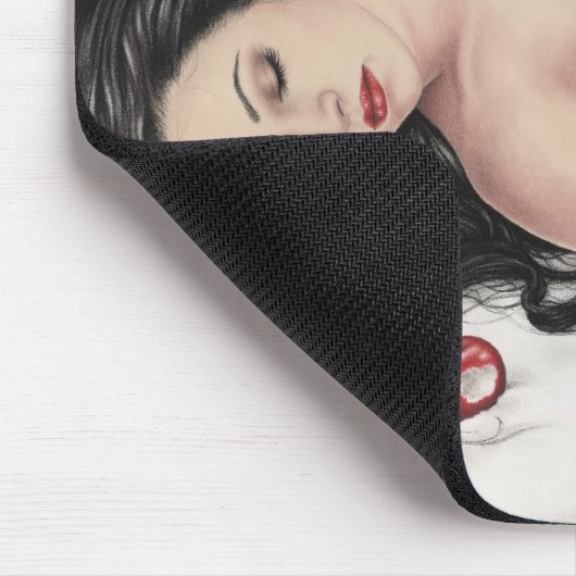 Sneeuwwitten Herfst Mousepad Muismat (Hoek)