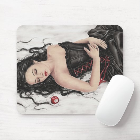 Sneeuwwitten Herfst Mousepad Muismat (Met muis)