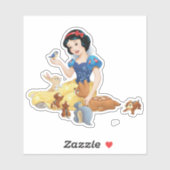 Sneeuwwitticker Sticker (Vel)