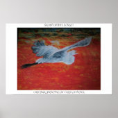 Sneeuwwitzonsondergang Poster (Voorkant)