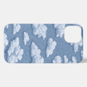 sneeuwwolken iPhone hoesje (Achterkant horizontaal)