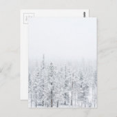 Sneeuwwoud Briefkaart (Voorkant / Achterkant)