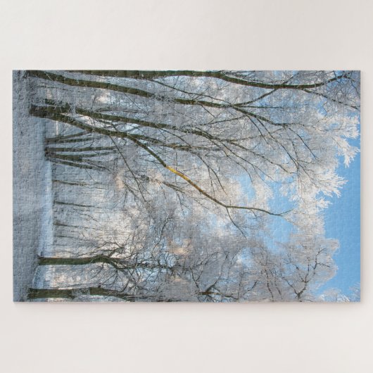 sneeuwwoud Winter, 1014 stukken Jigzaag Puzzle Legpuzzel (Horizontaal)