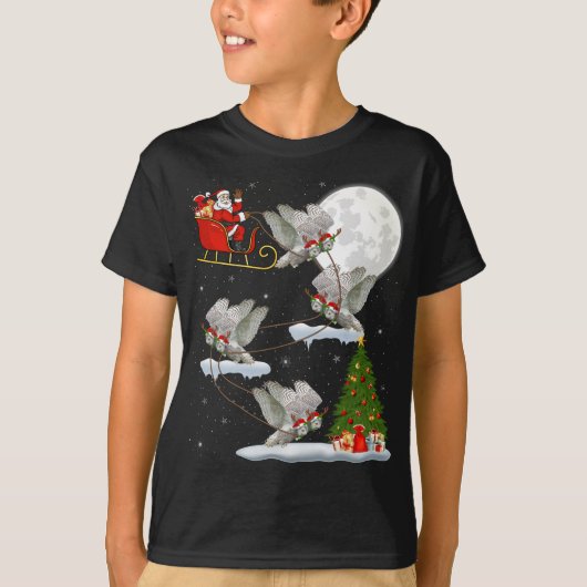 Sneeuwwy Owl Bird Chr T-shirt (Voorkant)
