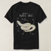 Sneeuwzanganatomie T-shirt (Design voorkant)