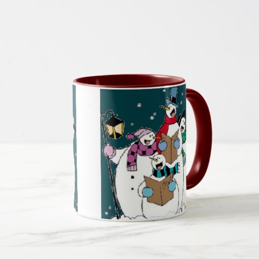 Sneeuwzingen! Mok (Voorkant rechts)