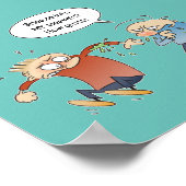 Sneeze in uw Sleeve om te stoppen met het versprei Poster (Hoek)