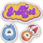 Sneezies Game Logo with Bonus Sneezies Sticker (Voorkant)