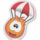Sneezies Parachute Ontsnapping Sticker (Voorkant)