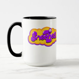 Sneezies pictogram stijl groep & spel logo mok