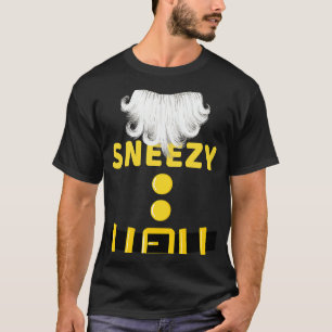 Sneezy Dwarf Beard Idea Halloween Party Costume Gi T-shirt