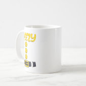 Sneezy Halloween Dwarf Costume Color Matching Koffiemok (Voorkant links)