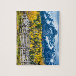 Sneffels Mountain Corral in de Herfst - Colorado Legpuzzel