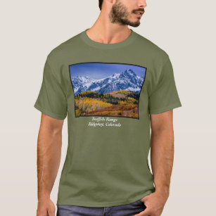 Sneffels Range Herfst Sunrise - Colorado T-shirt