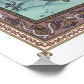 Snegurochka in het bos poster (Hoek)