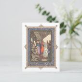 Snegurochka voor tsaar Berendei Briefkaart (Staand voorkant)