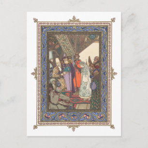 Snegurochka voor tsaar Berendei Briefkaart